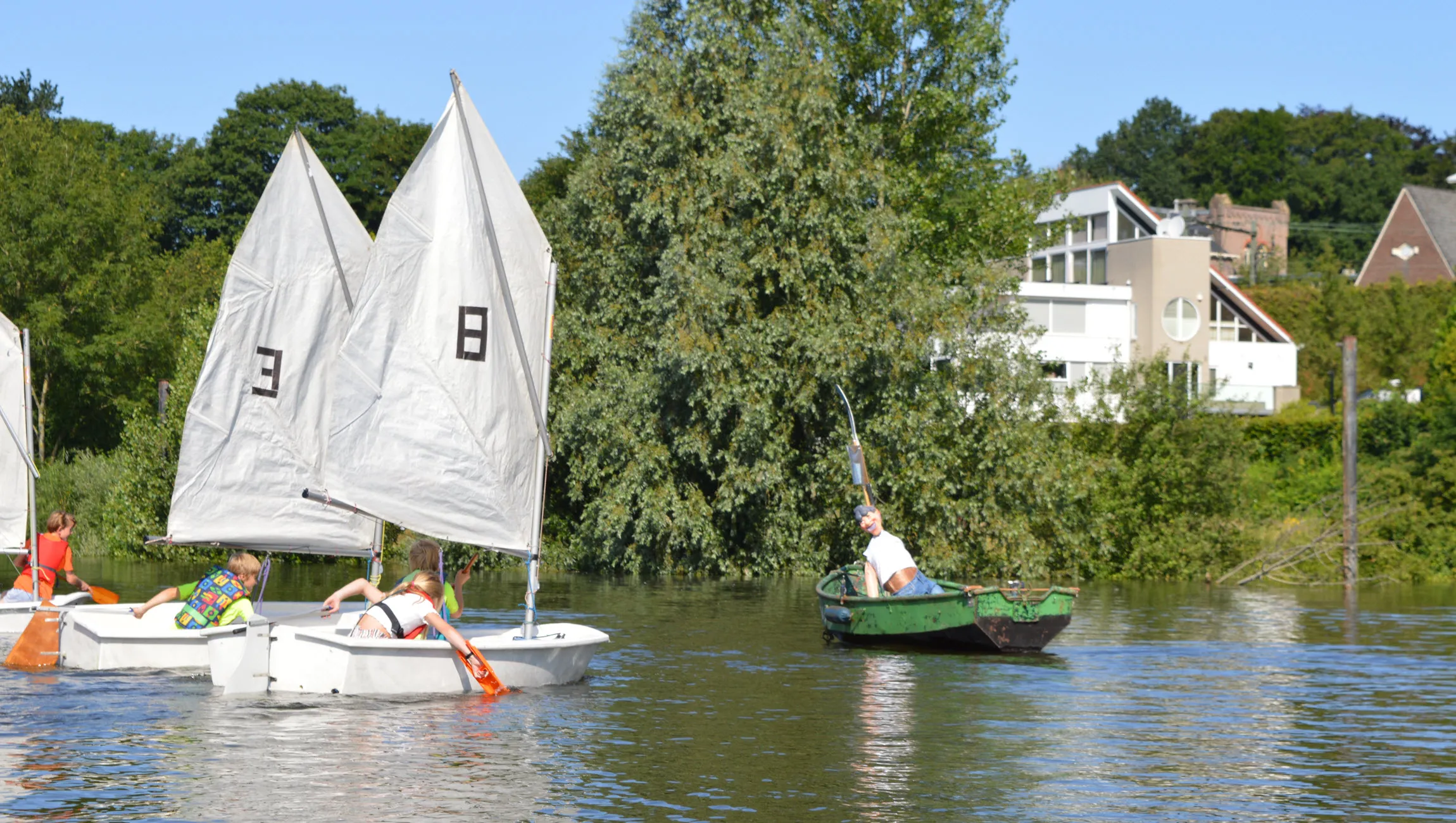 jeugdzeillessen bij watersport vereniging de engel1 wsv de engel