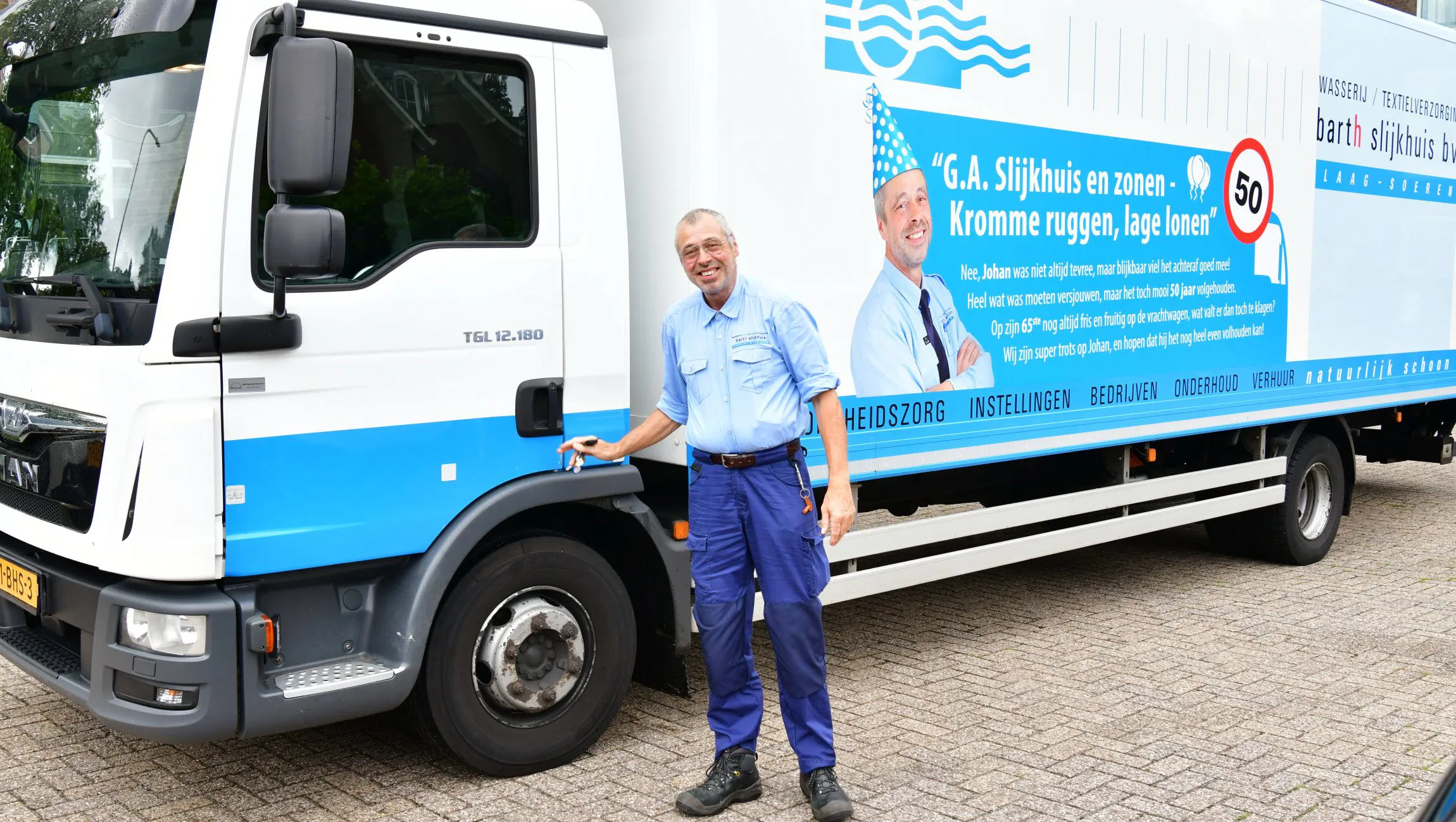 johan bosman viert zijn 50 jarig jubileum bij wasserij barth slijkhuis bv uit laag soeren 2022 08 01 4