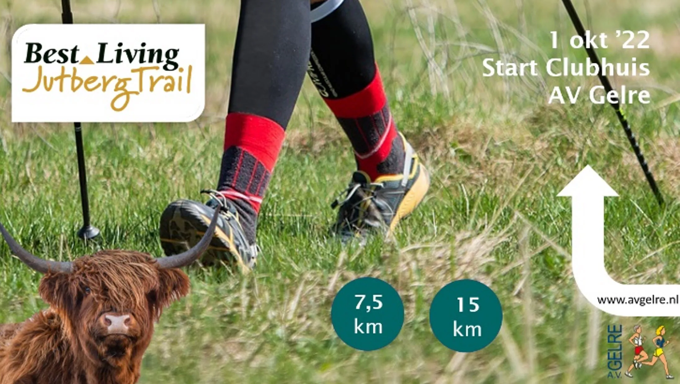 jutbergtrail nordic walking av gelre