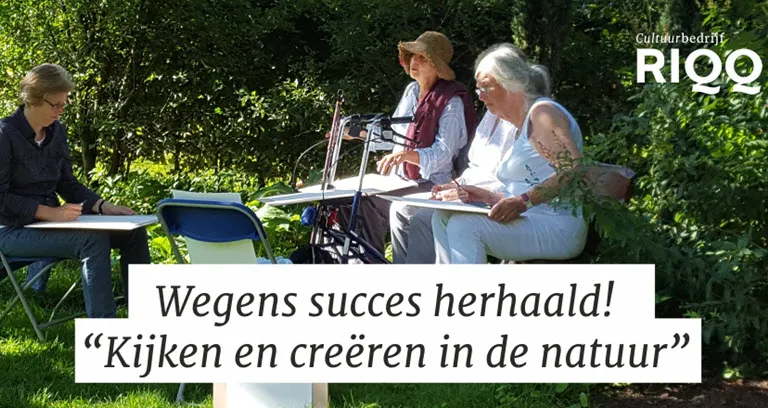kijken en crren in de natuur cultuurbedrijf riqq
