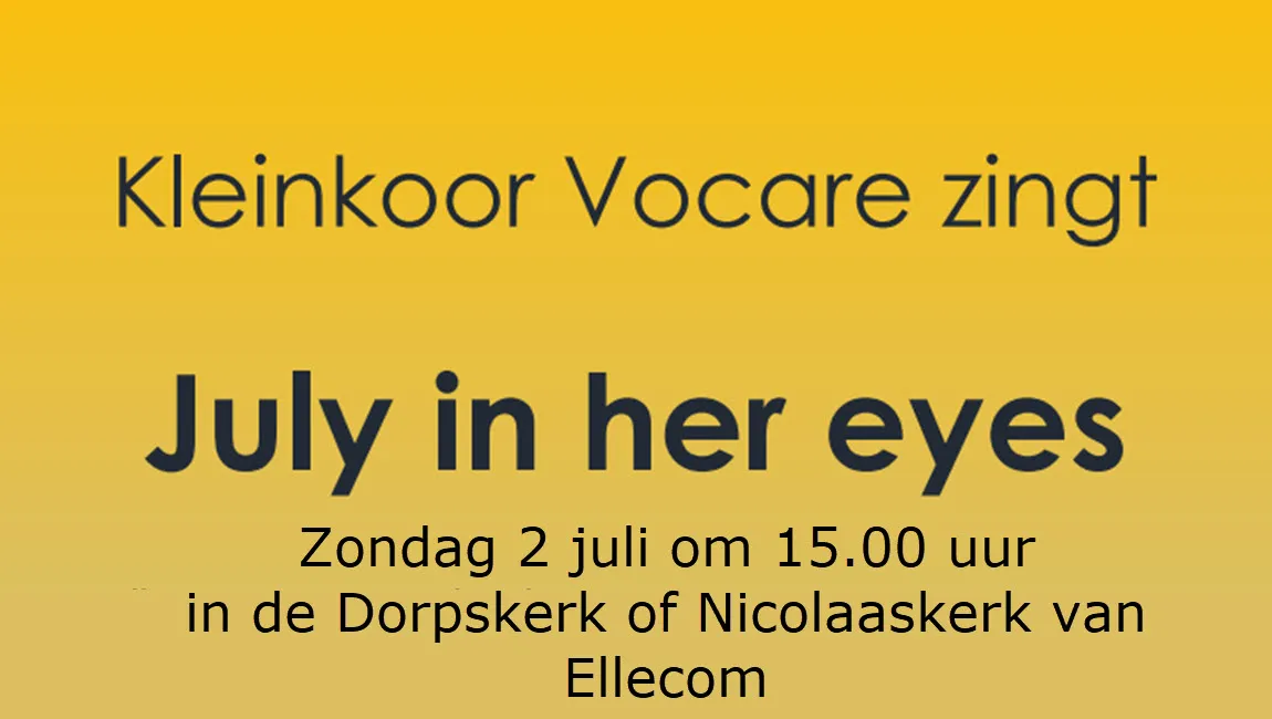 kleinkoor vocare zingt1 juli in her eyes