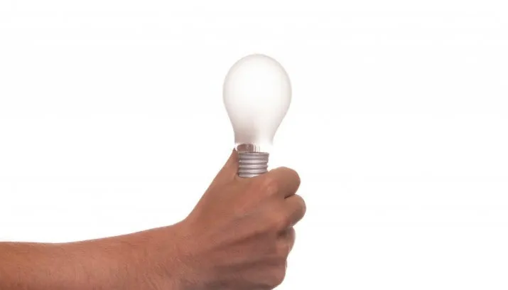 lamp idea pear view thought inspiration