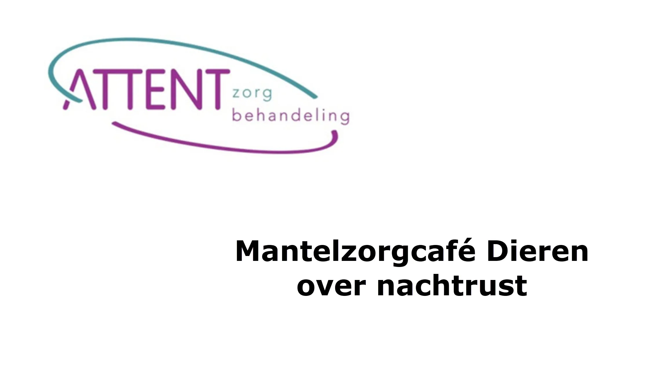 mantelzorgcaf dieren nachtrust