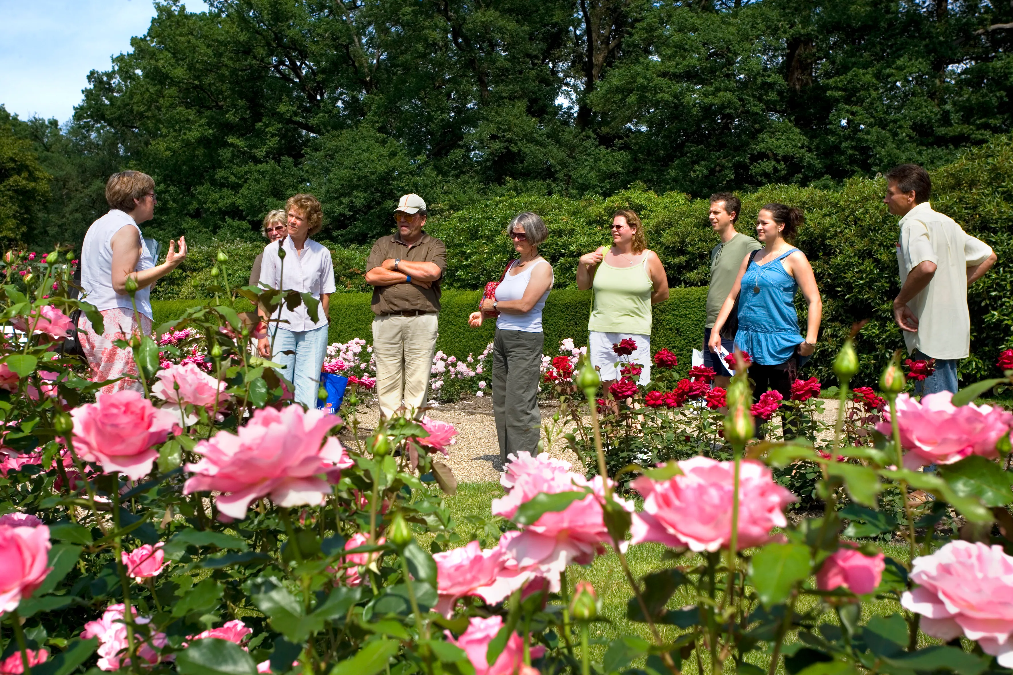 middachten tuinrondleiding foto r kind