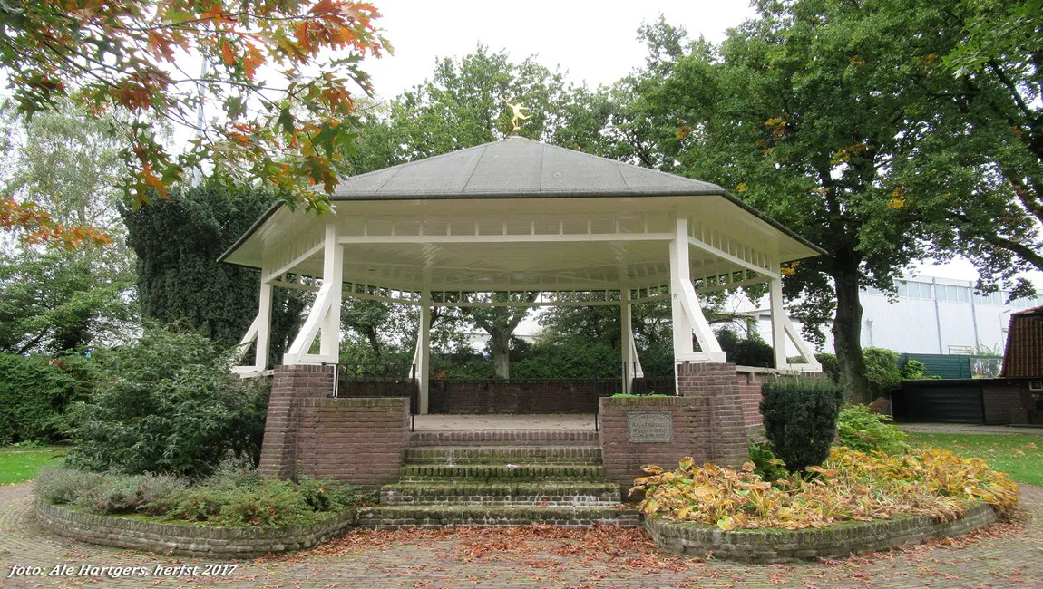 muziektent in de herfst 2017 foto