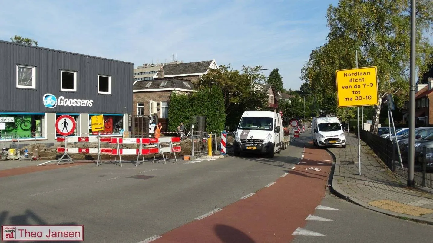 nordlaan afsluiting