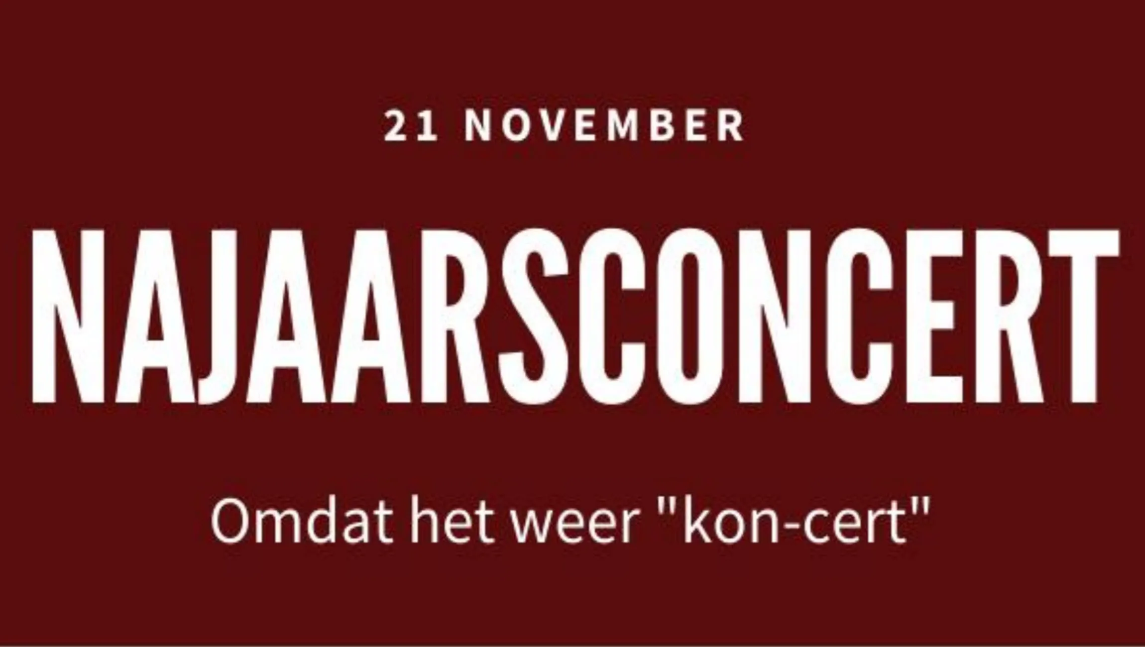 omdat het weer kon cert rhedens fanfare corps