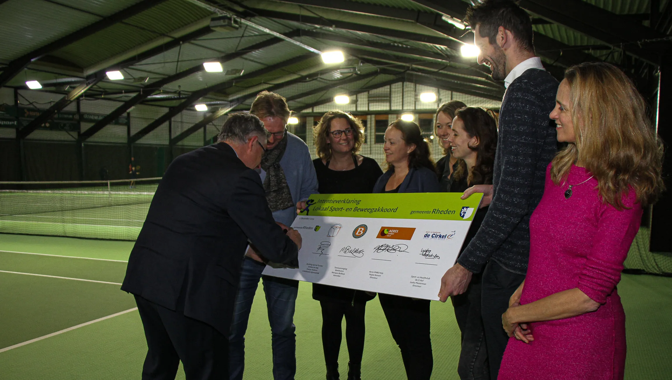 ondertekening lokaal sport en beweegakkoord gemeente rheden