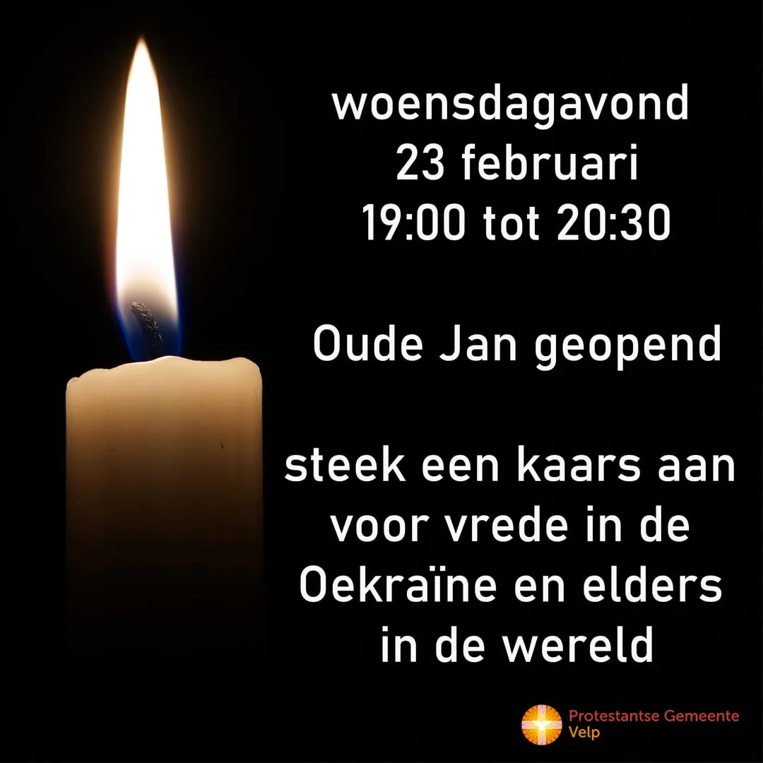 oproep kaarsje oude jan