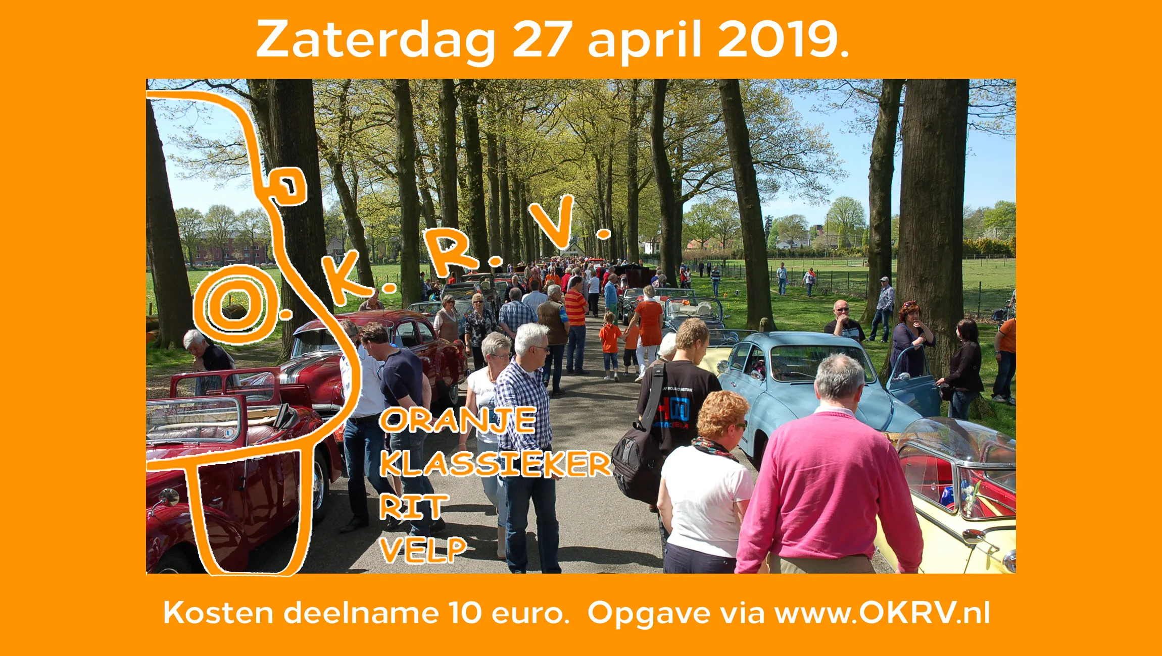 oranje klassieker rit velp 2019 poster1
