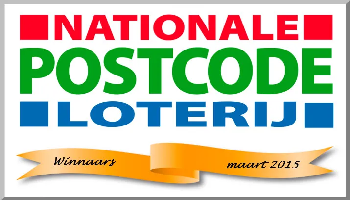 postcode loterij maart 2015