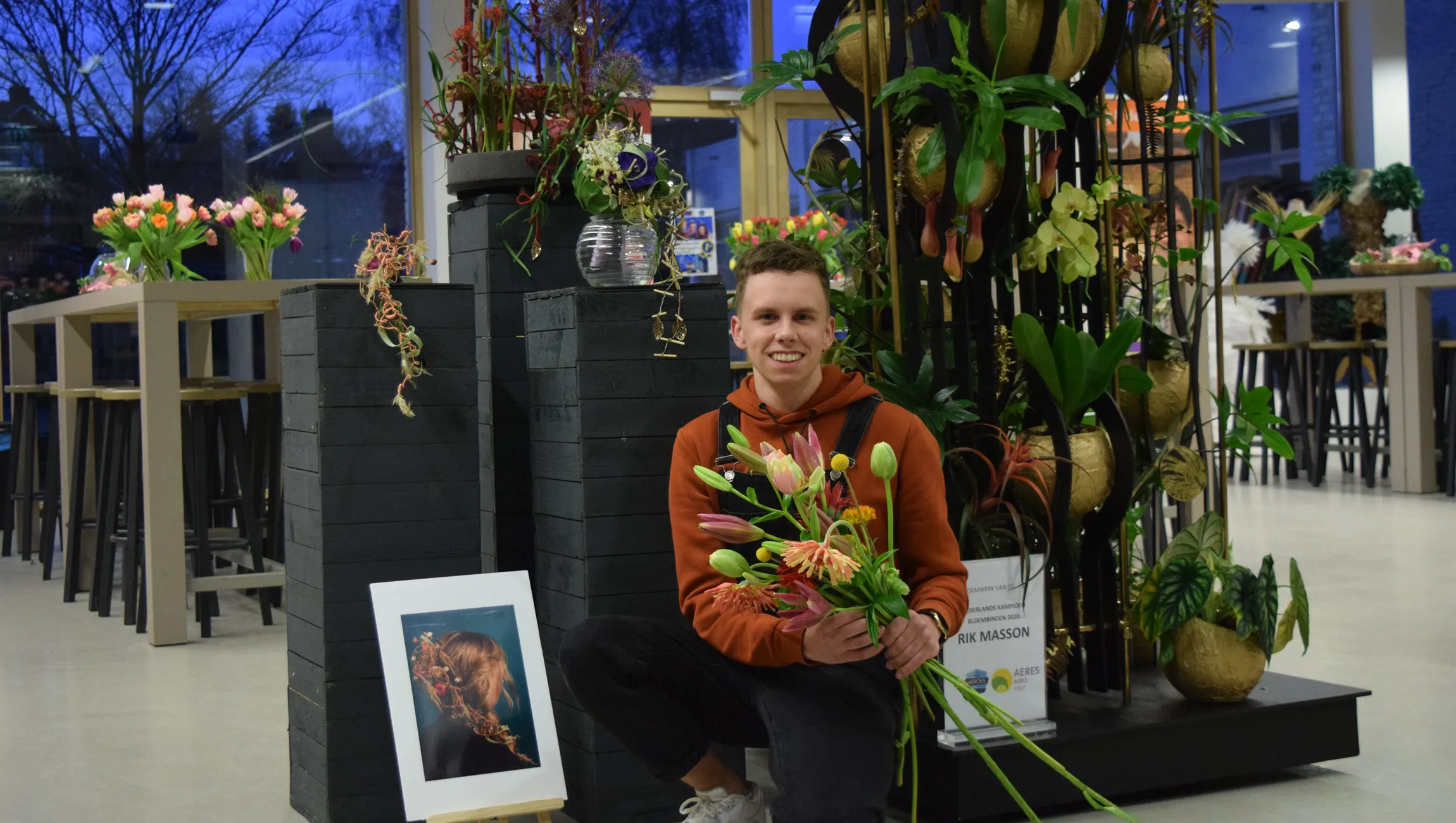 rik masson bij aeres huldiging als nederlands kampioen marjanne eikelboom