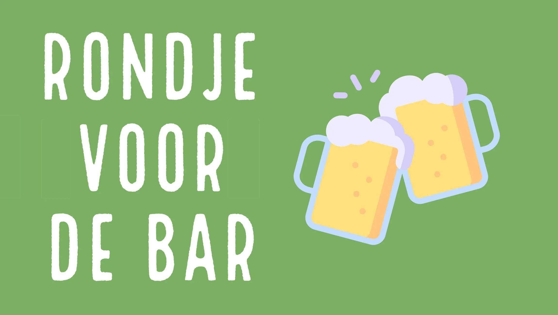 rondje voor de bar