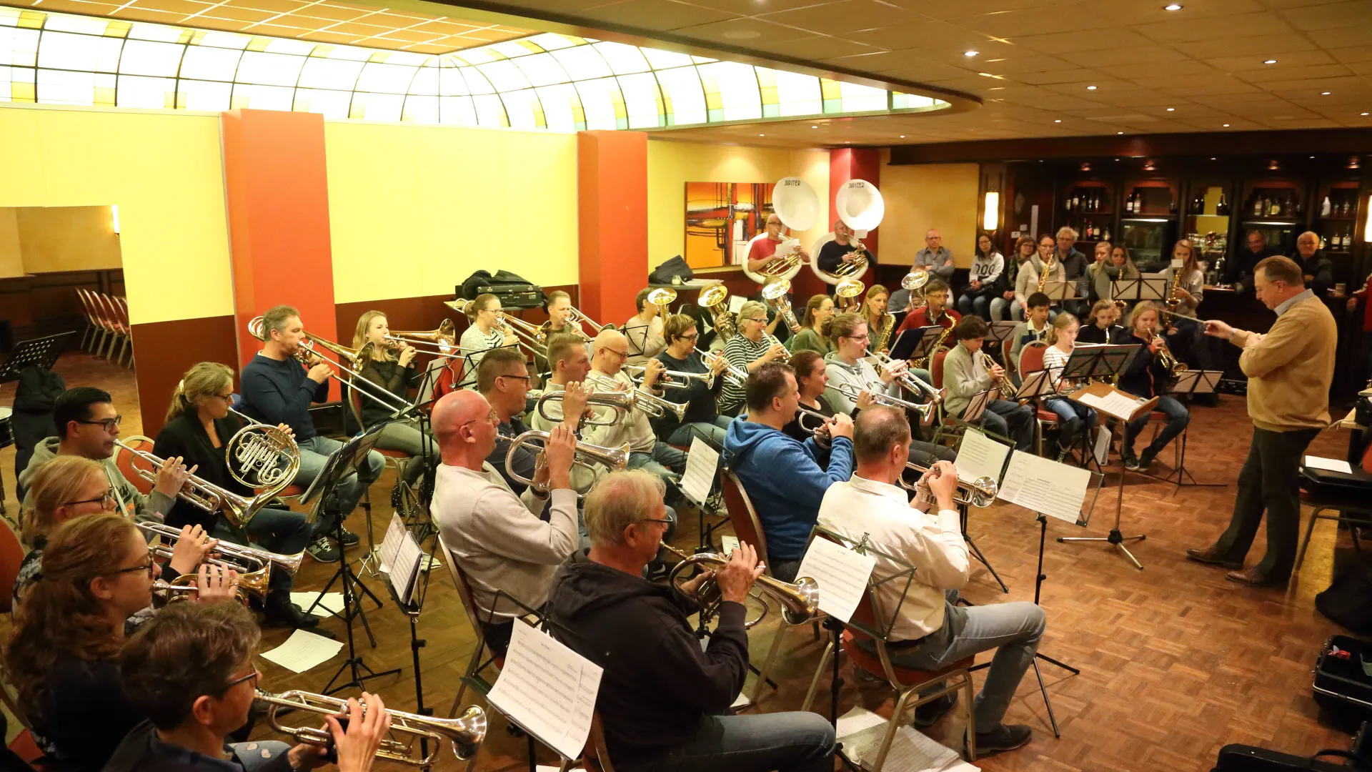 samenwerking rhedens fanfare corps en march showband rheden wouter rijnbende