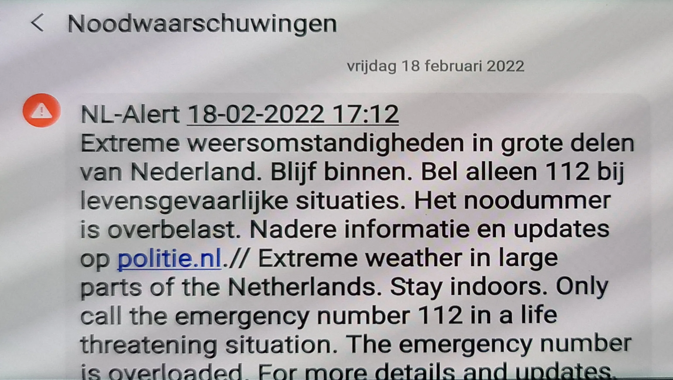 stormschade 18 02 2022 nl alert