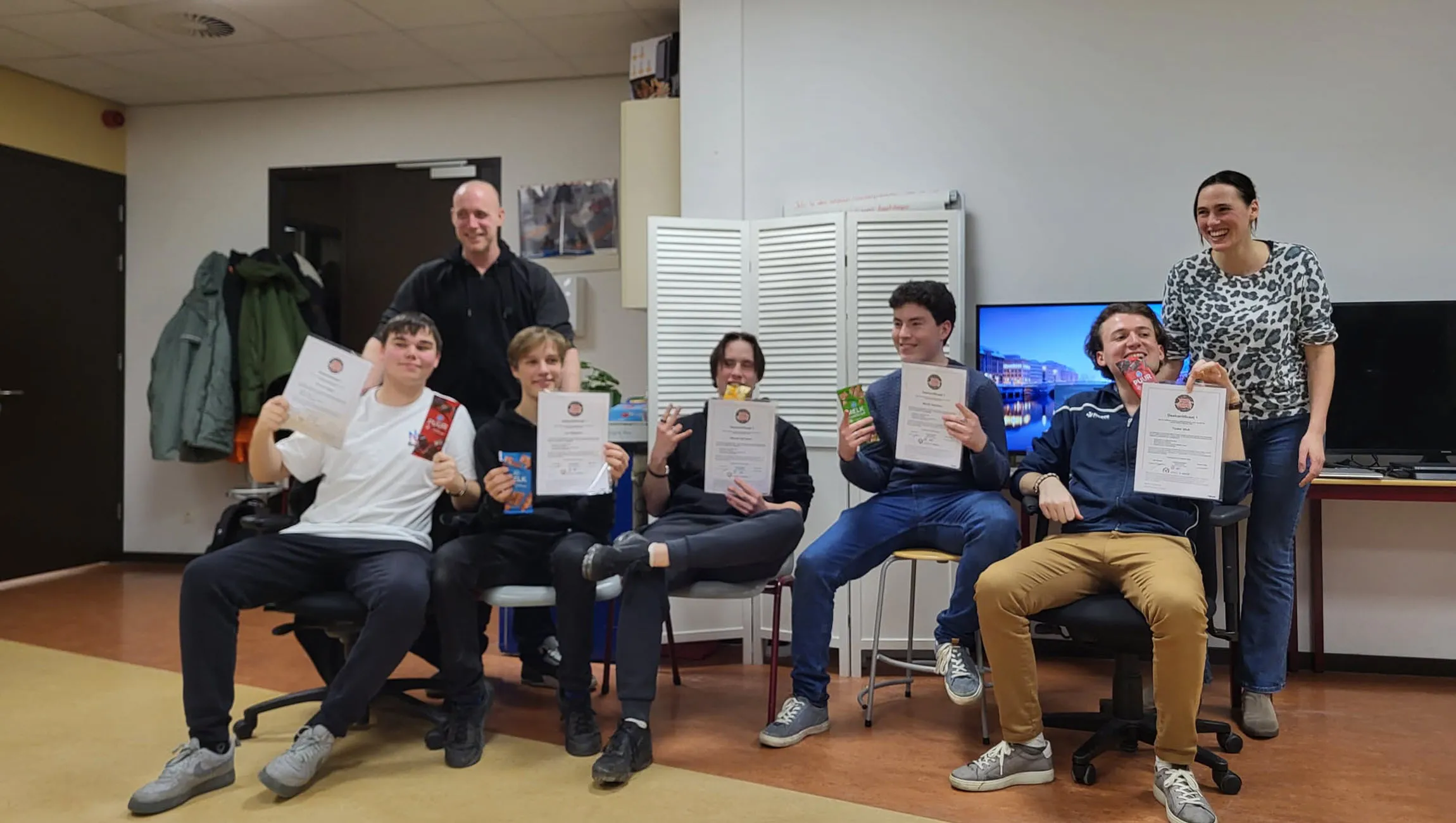 uitreiking young leaderscertificaat na mdt project incluzio rheden