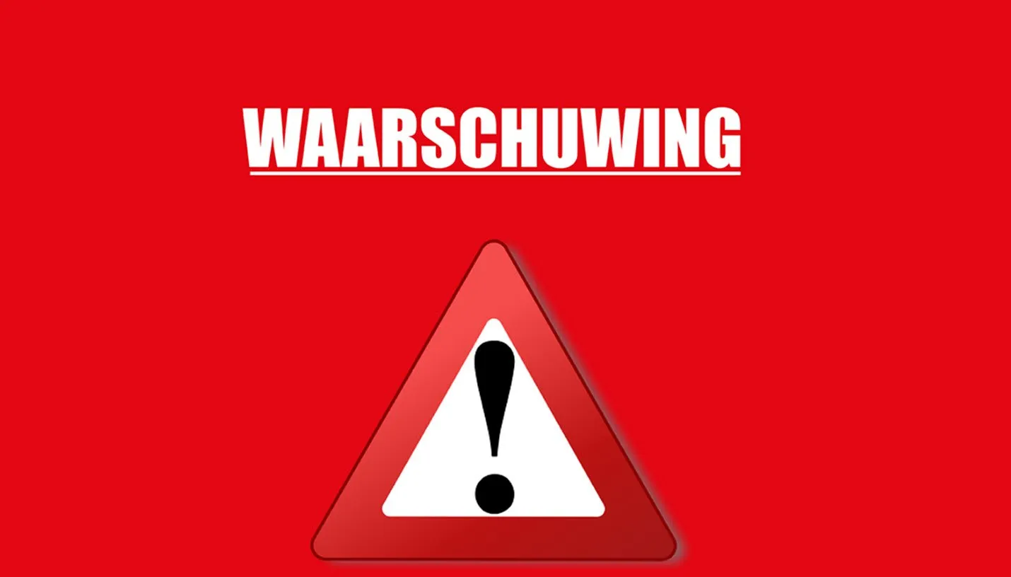 veiligheidswaarschuwing