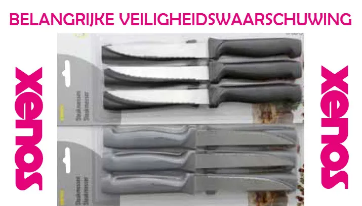 veiligheidswaarschuwing xenos messen