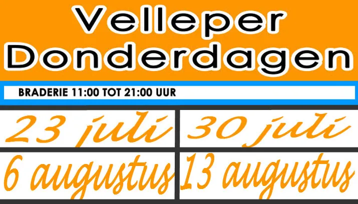 velleper donderdagen 2015