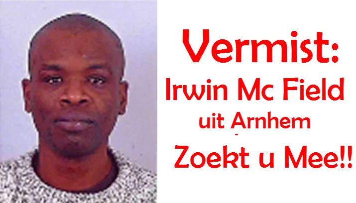 vermissing irwin mc field