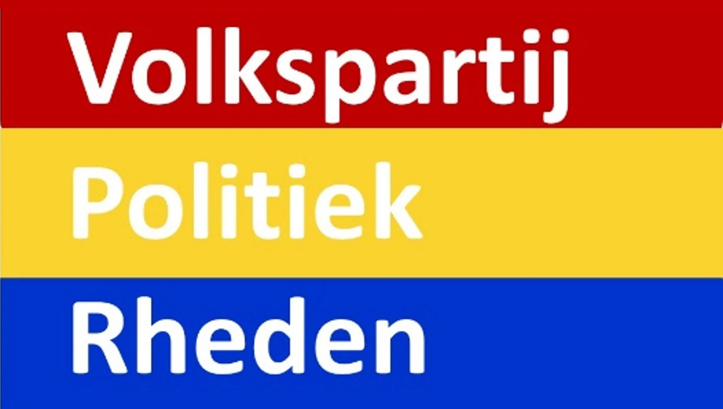 volkspartij politiek rheden