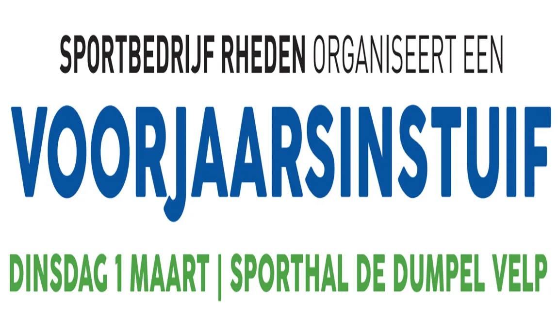 voorjaarsinstuif sportbedrijf rheden