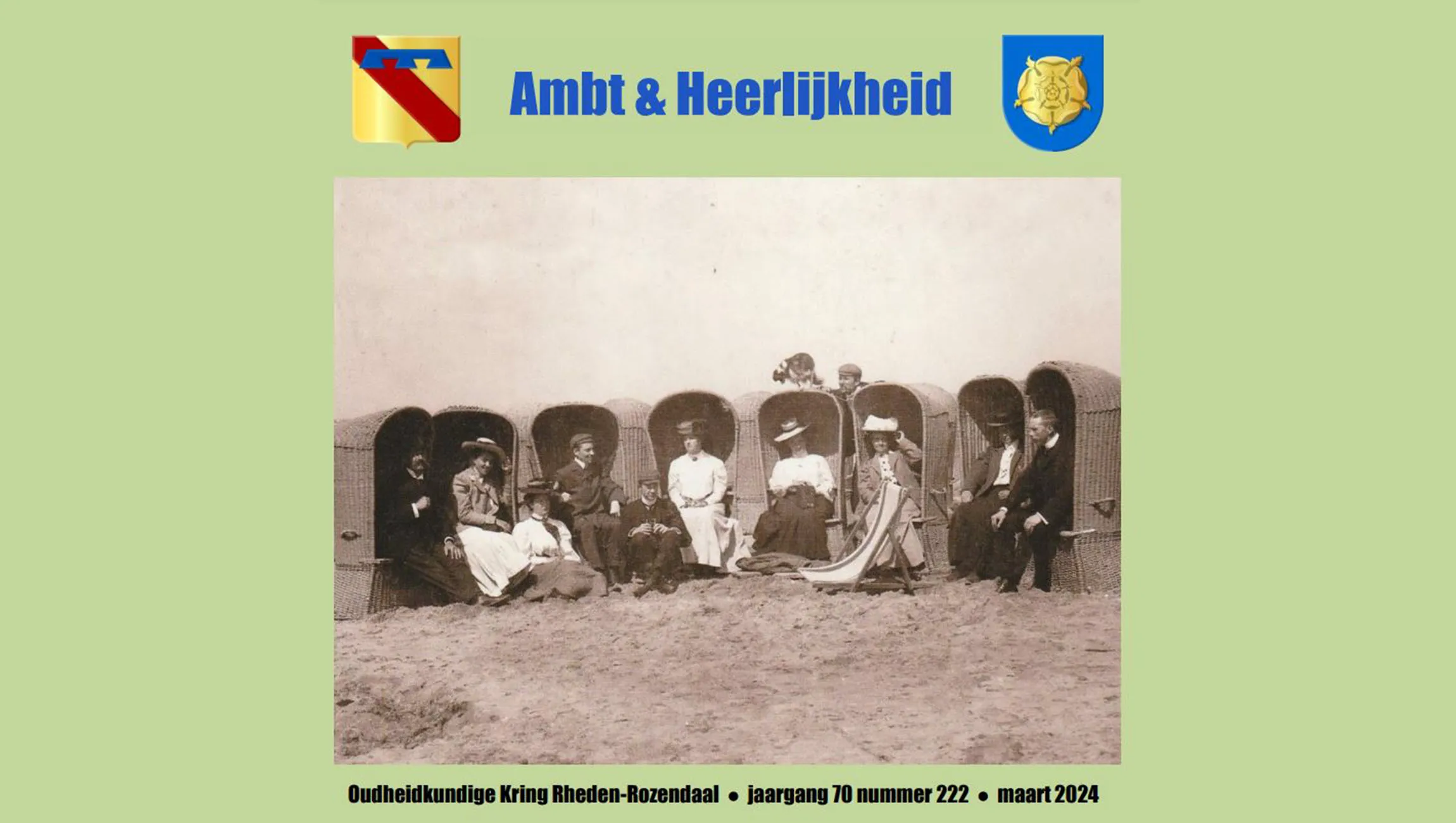 voorkant ambt heerlijkheid 222 oudheidkundige kring rheden rozendaal