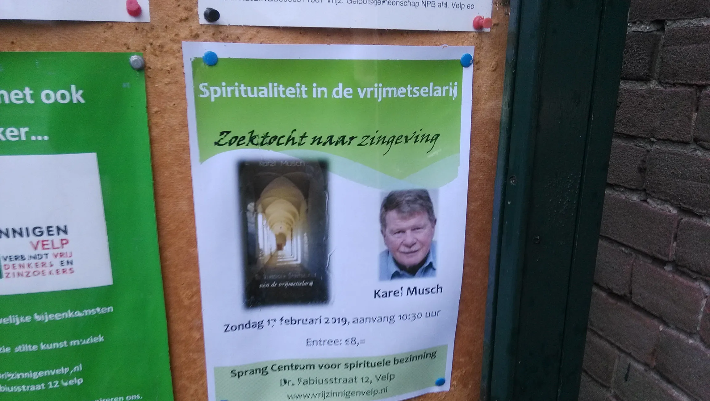 vrijmetselaarij lezing bij de sprang velp