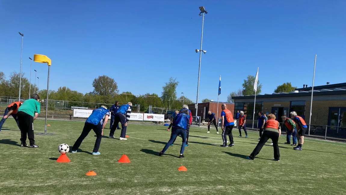 walking korfball len van den bergh