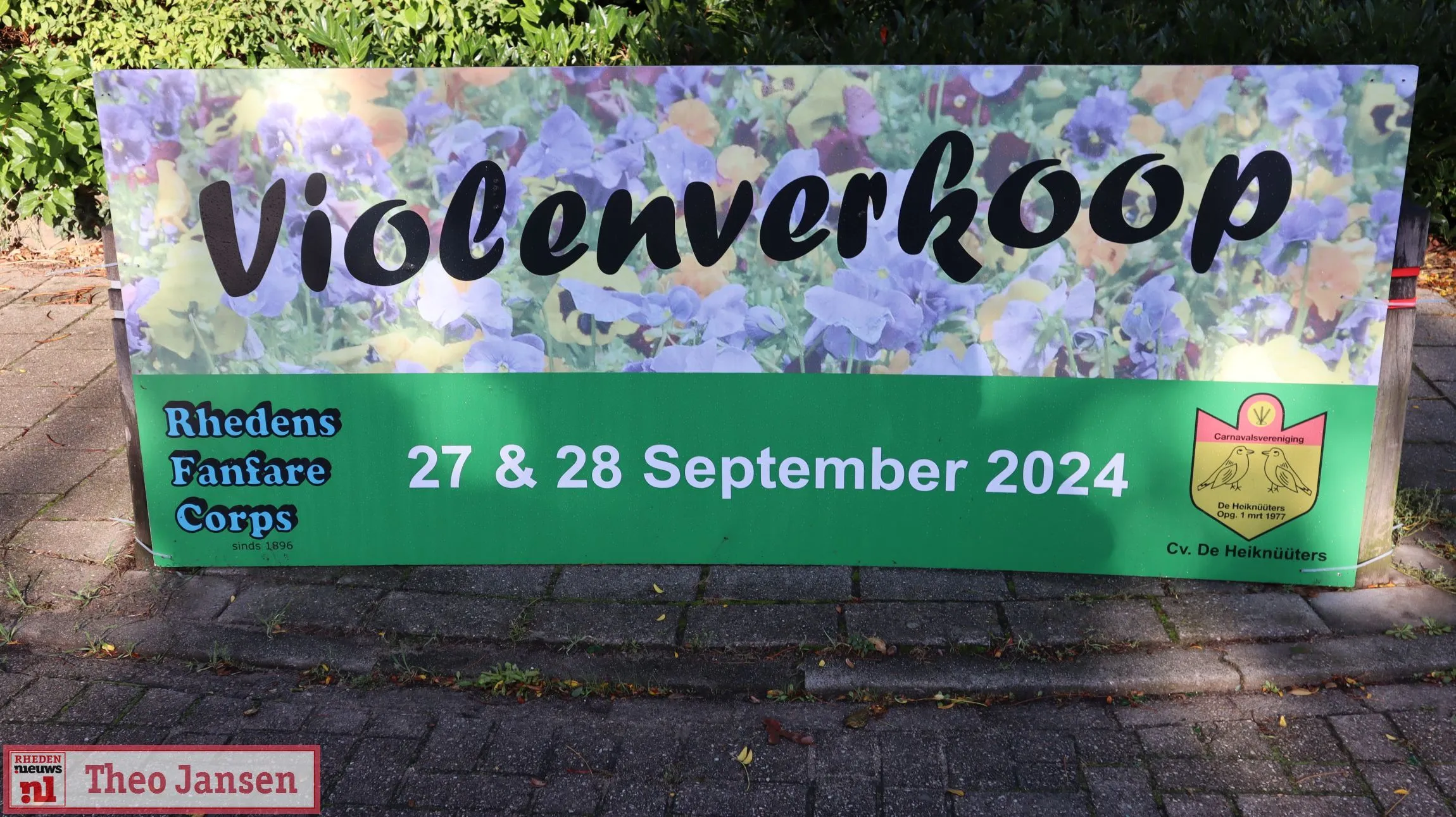 tweede jaar violenverkoop rhedens fanfare corps en carnavalsvereniging de heiknuuters 2024 1