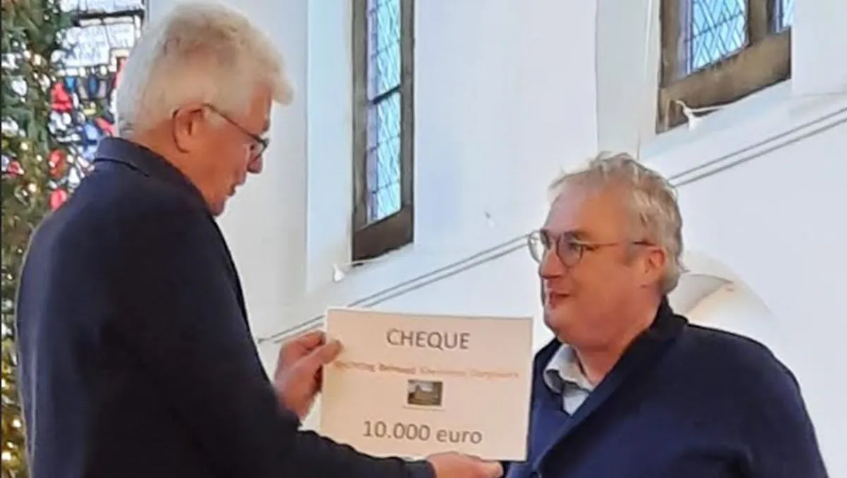 donatie eur10000 dorpskerk rheden