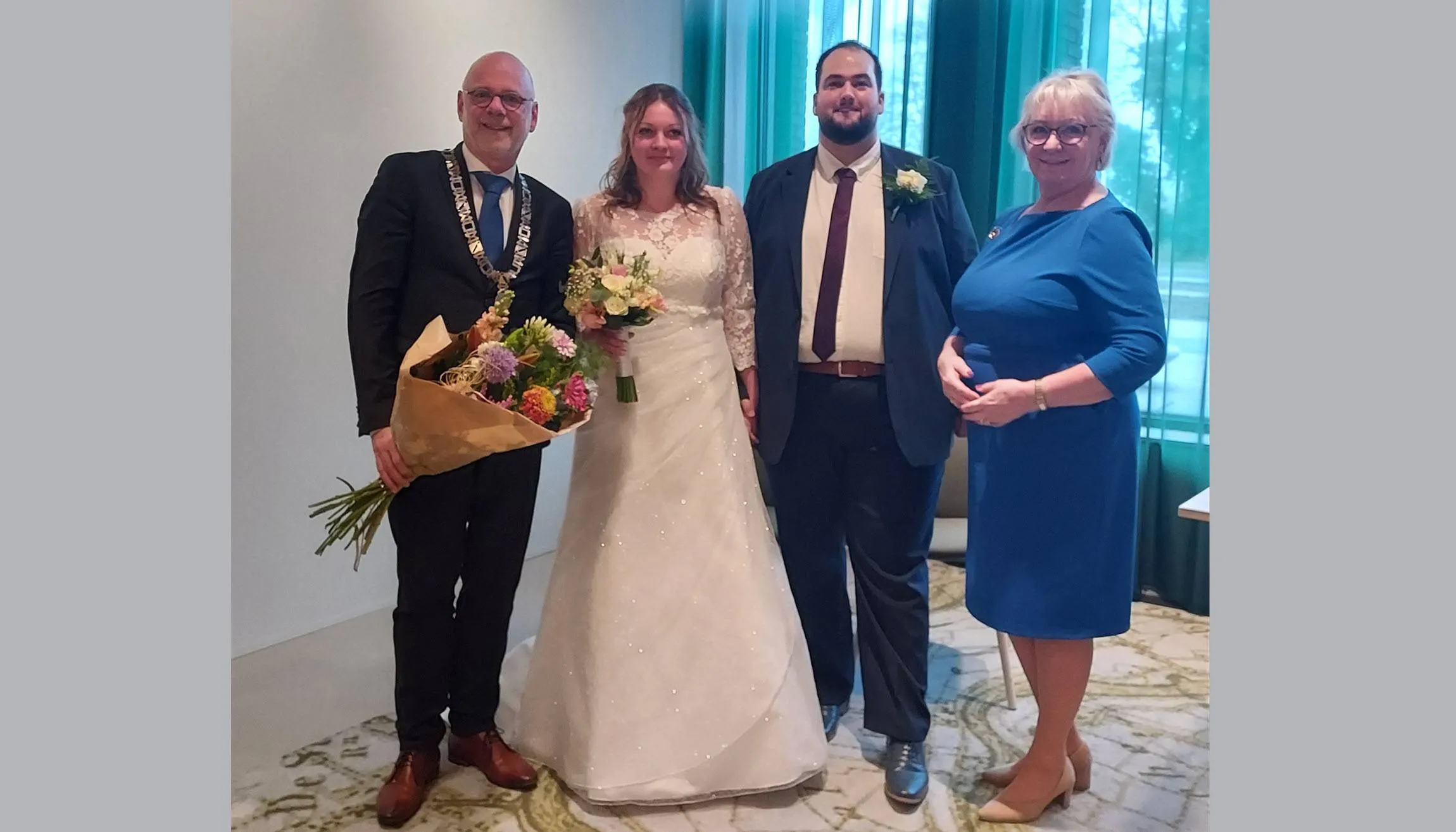 eerste huwelijk gemeentehuis de steeg