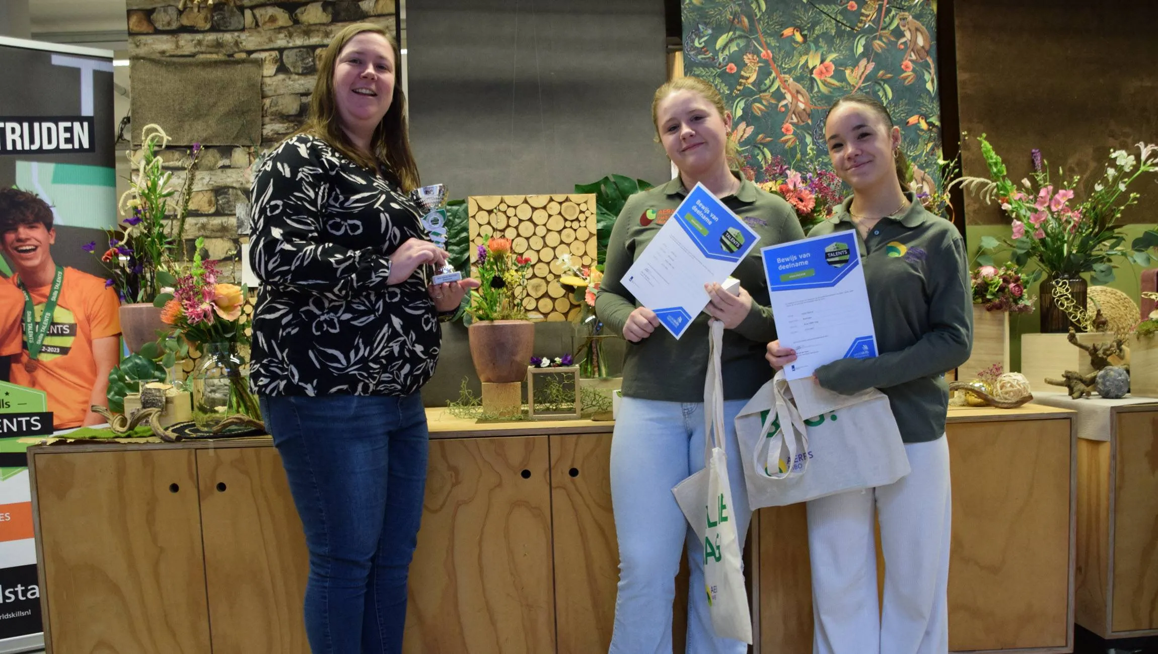 het winnende team van aeres vmbo velp fotograaf marjanne eikelboom