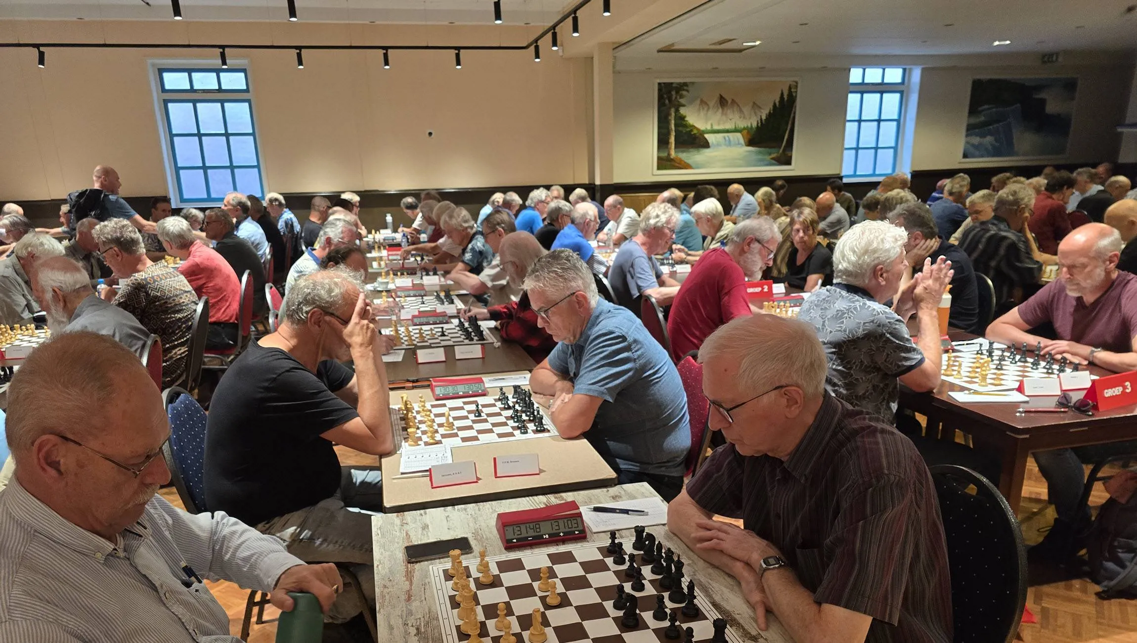 Schaaktoernooi 25 Ap Lammers