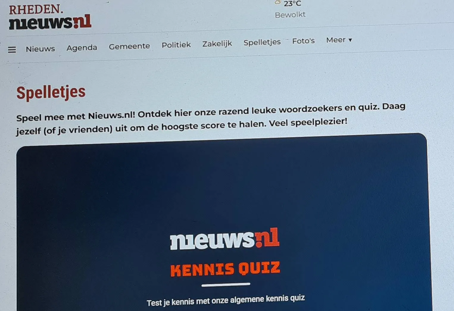 spelletjes RN