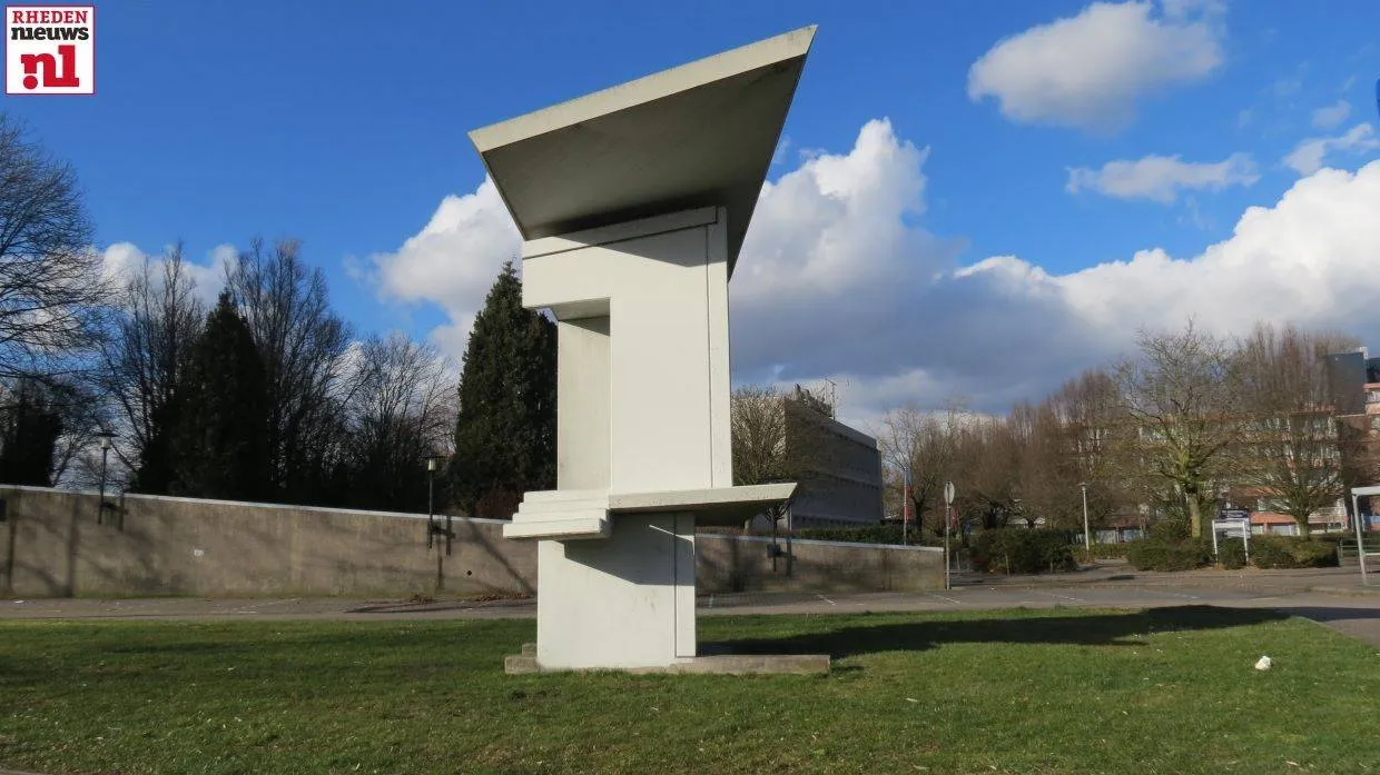 Kunst Huisje bij ziekenhuis