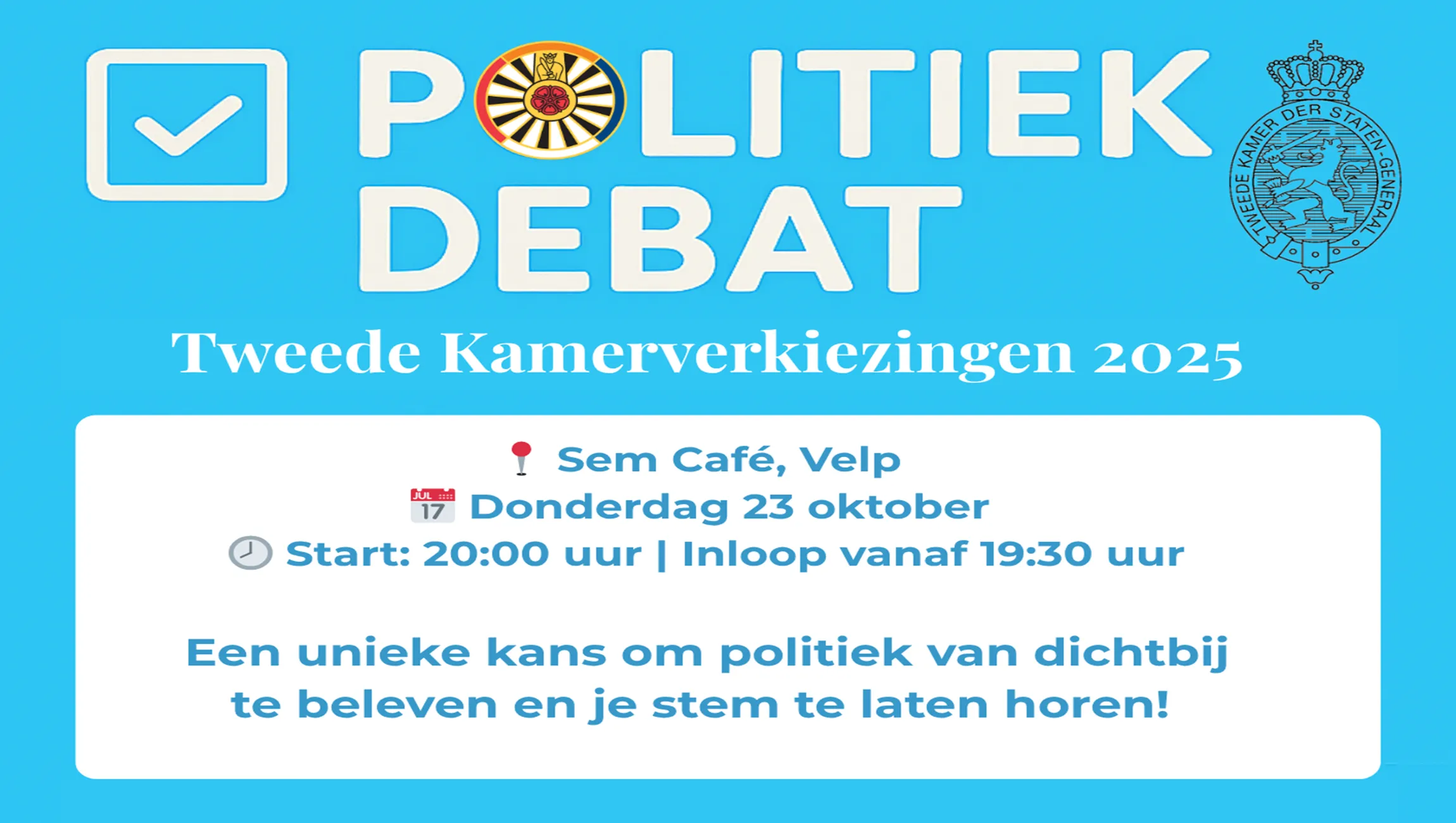 Politiek Debat VVD, CDA & D66 - Ronde Tafel 104