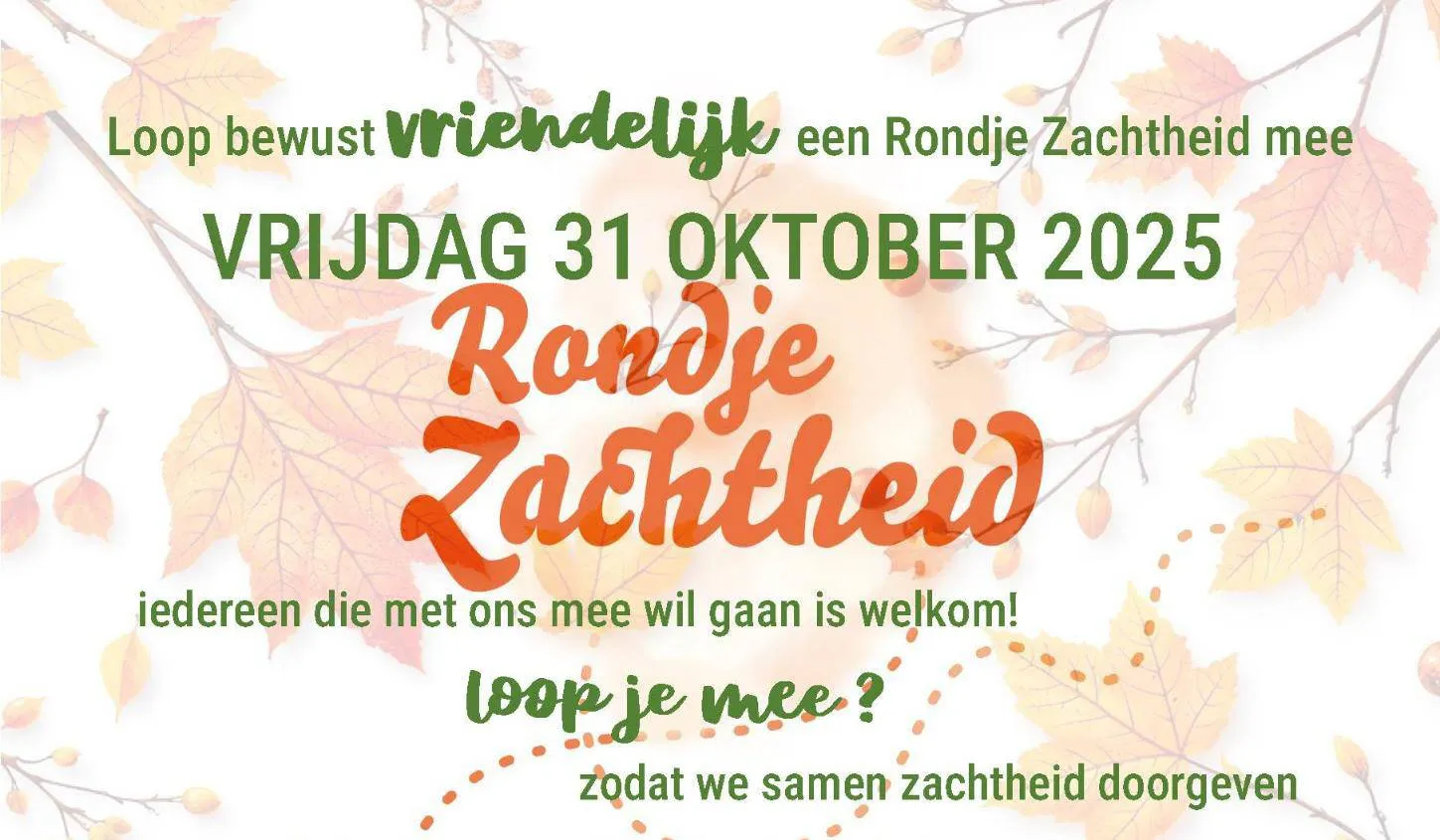 Rondje Zachtheid oktober 2025