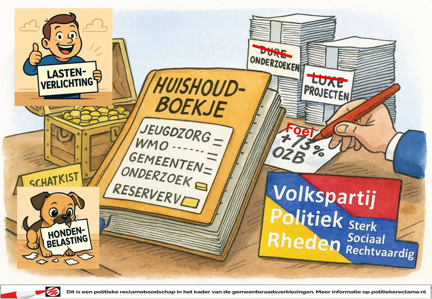 Volkspartij Politiek Rheden - Advertorial Bestuur en Financiën
