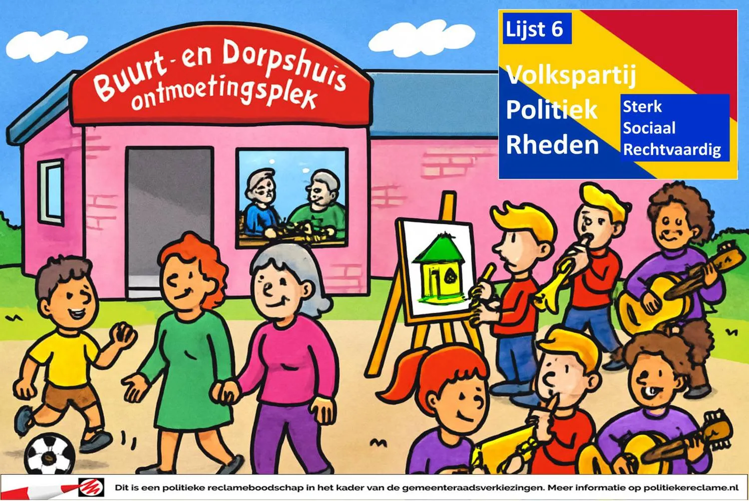 Volkspartij Politiek Rheden - Advertorial Sociale Basis