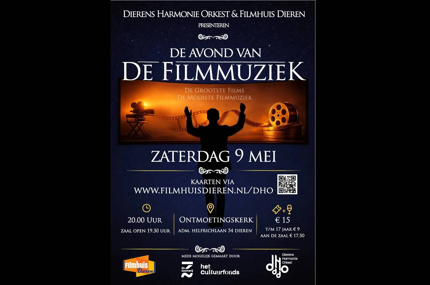 Poster Avond de Filmmuziek