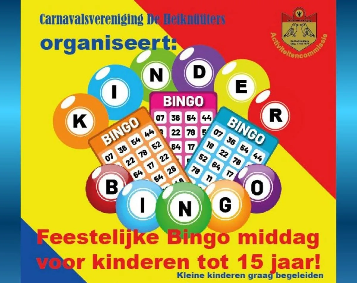 Kinderbingo1 - Cv. De Heiknüüters