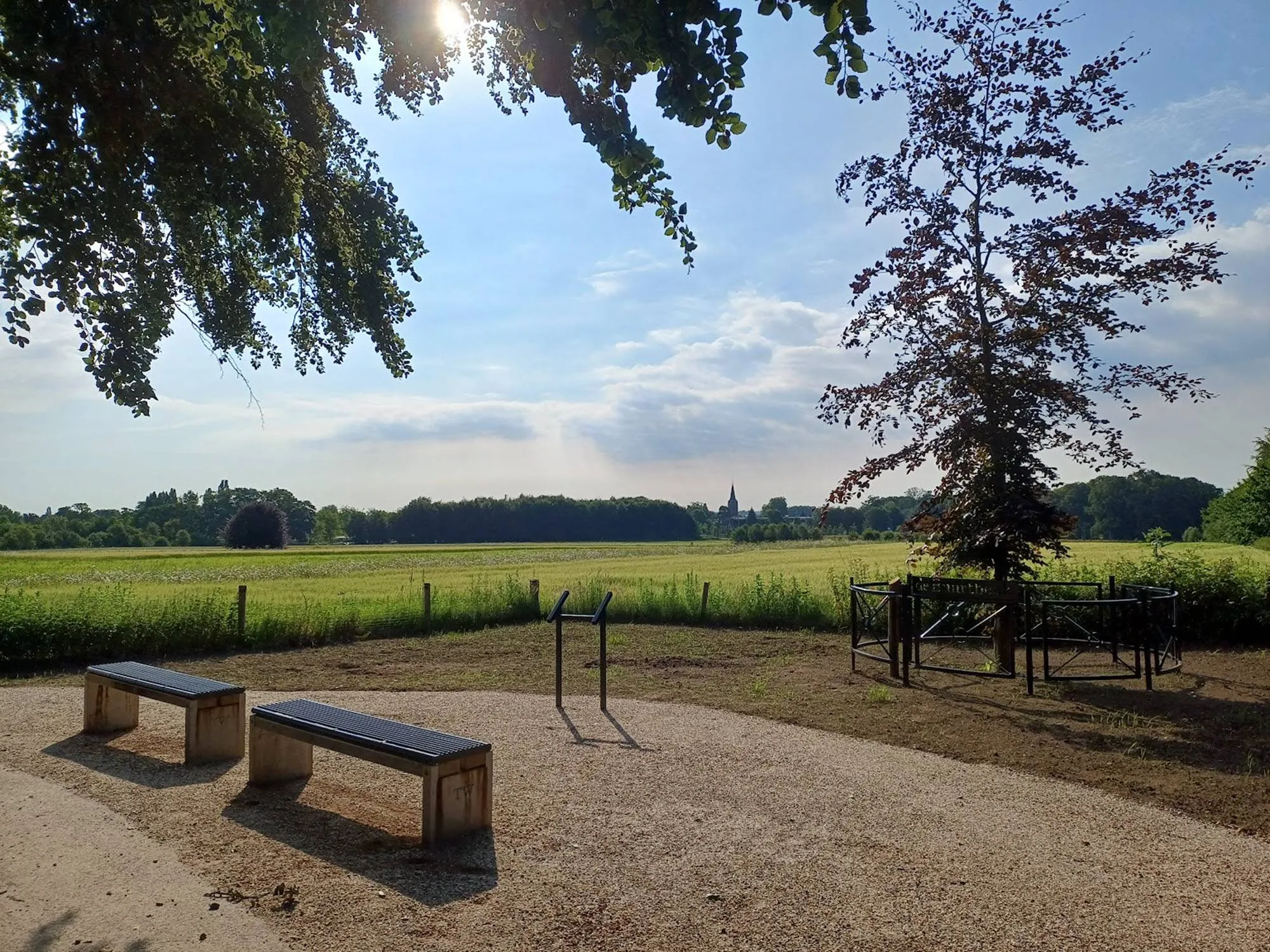 uitkijkpunt Buurtbeuk op de Schapenberg Buurtschap Dieren