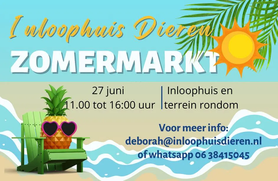 Zomermarkt Inloophuis Dieren