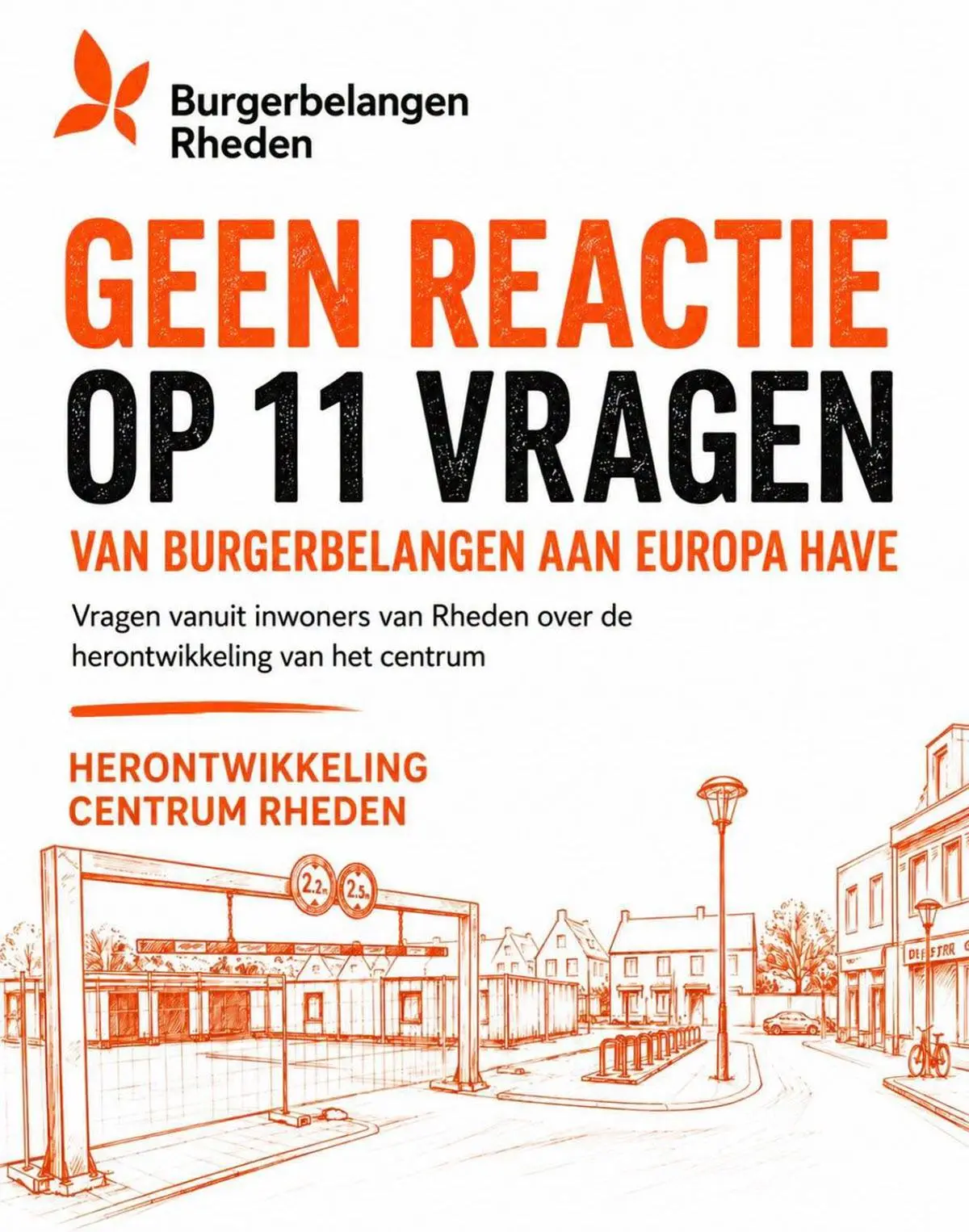Geen reactie op 11 vragen - Burgerbelangen Rheden