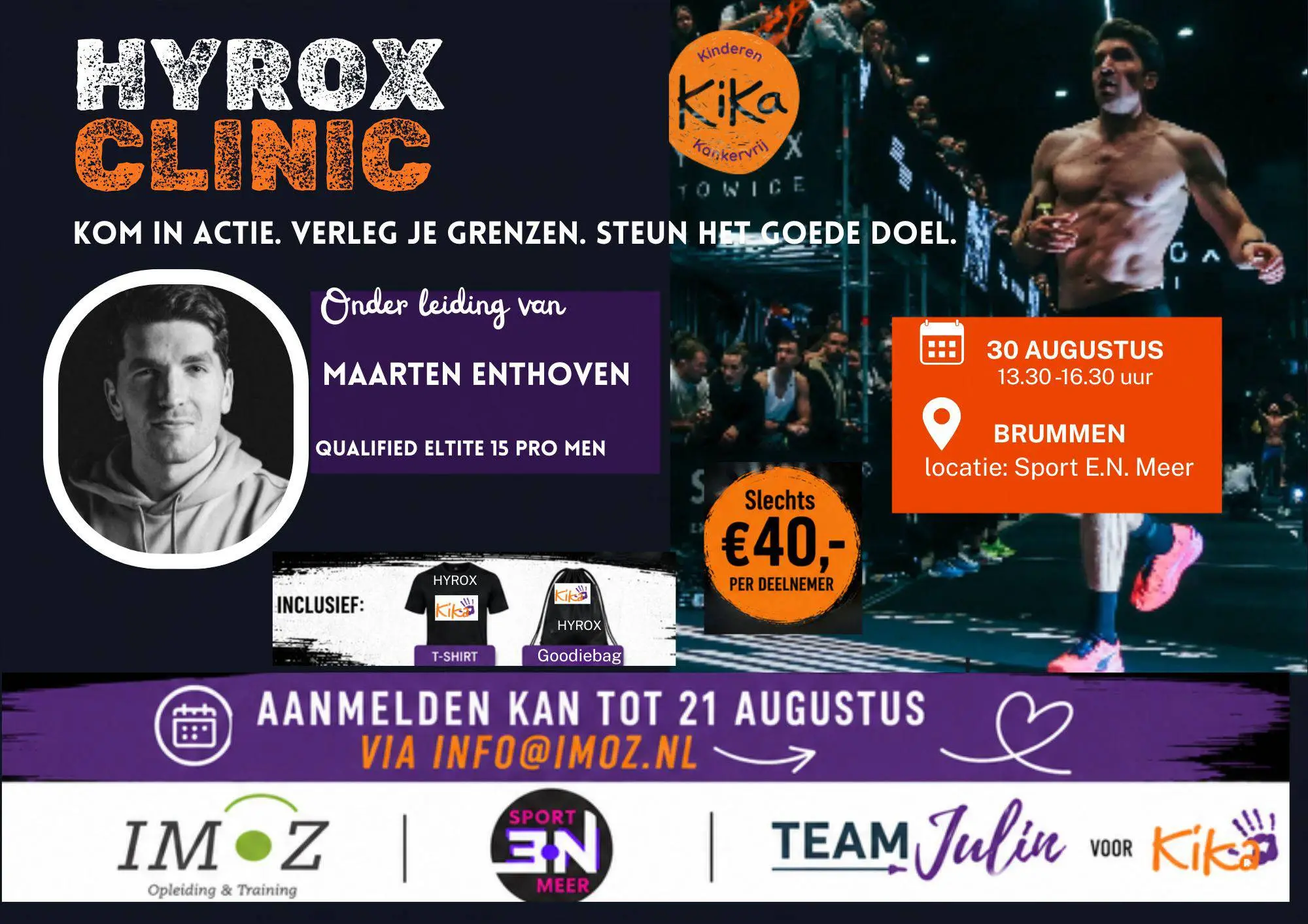 HYROX clinic 30 augustus