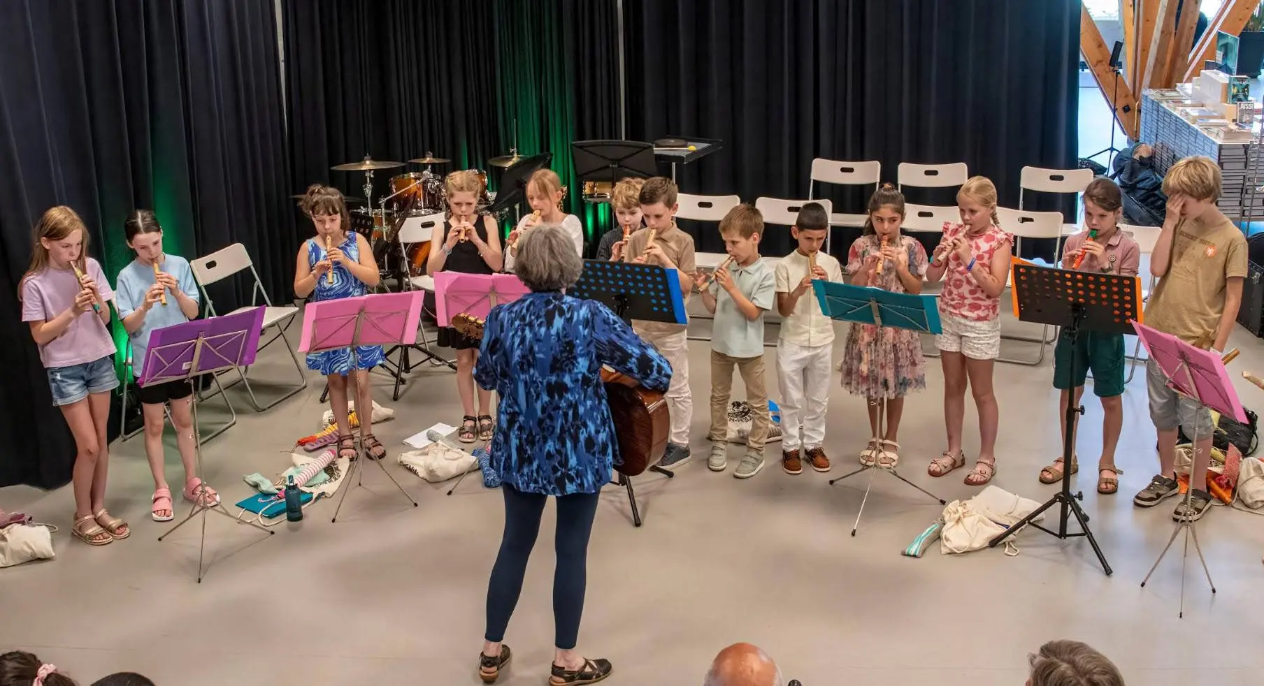 Deelnemers van de vorige groep Muziekmaatjes - Aart van Raalte