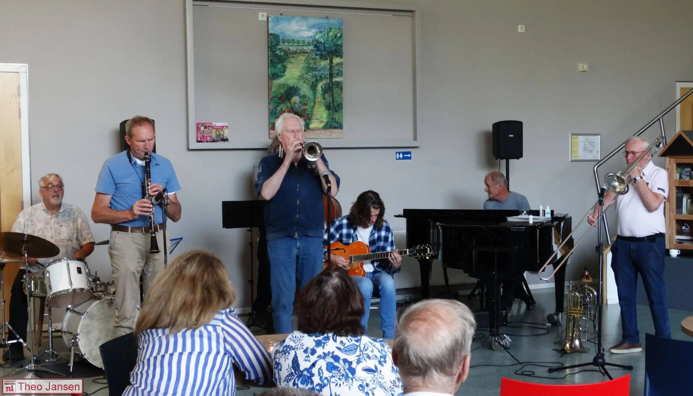 The Forest Jazz Band brengt swingende jazz naar ’t Sprengenhus 27-9-26 (9)