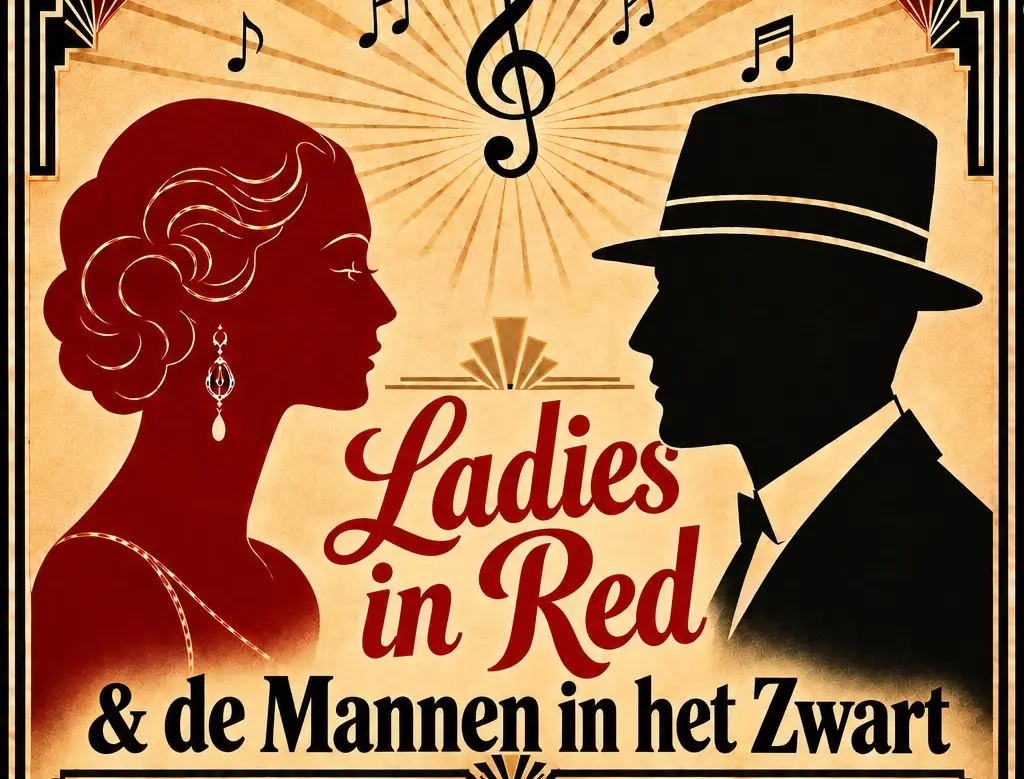 Ladies in Red & de Mannen in het Zwart1 - Lief&Leed Ellecom