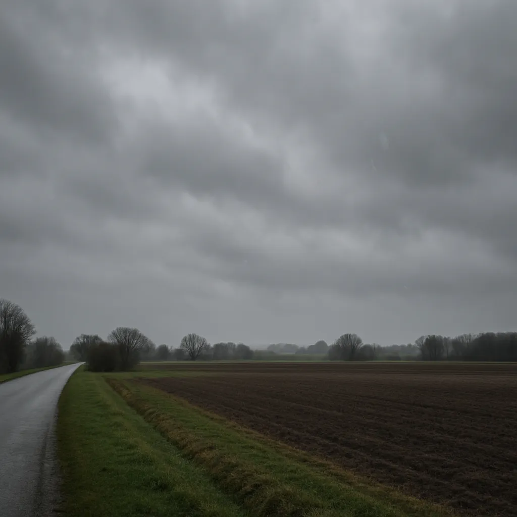 Grijze Lucht boven Platteland